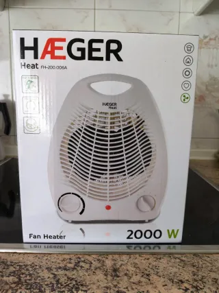 Termoventilador Haeger Heat FH-200.006A 2000W