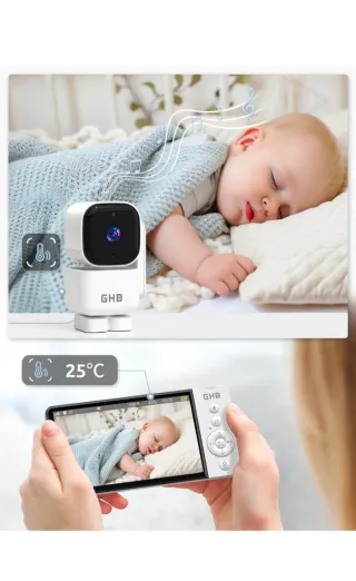 Cámara de Vigilancia Bebé GHB 720P HD