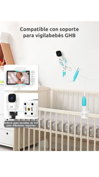 Cámara de Vigilancia Bebé GHB 720P HD