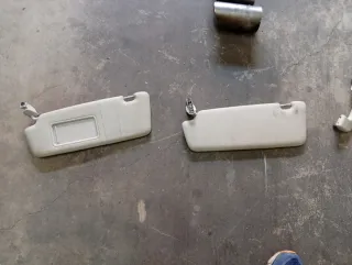 Parasoles y agarraderas Audi A4 B8 gris