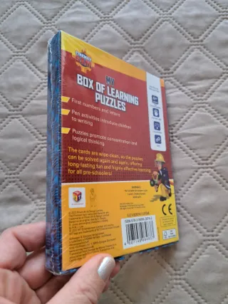 Sam il Pompiere Box di Puzzle