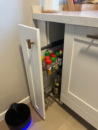 Muebles de cocina Ikea Savedal y encimera cuarzo