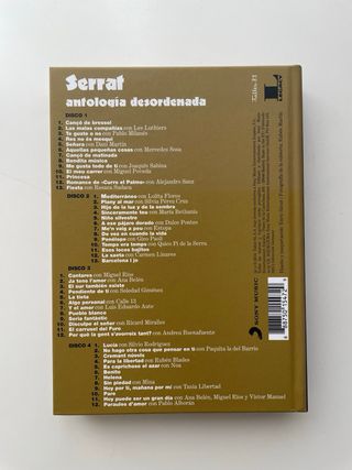 Serrat Antología Desordenada