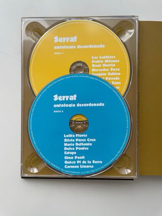 Serrat Antología Desordenada