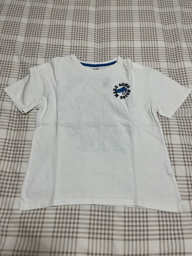 Camiseta Kiabi con estampado
