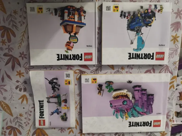 Lego Fortnite Manuales 77076 77075 77077