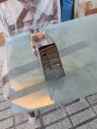 Encimera de cristal con lavabo