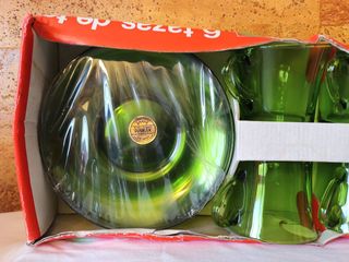 DURALEX VERDE VINTAGE - JUEGO TAMAÑO TÉ