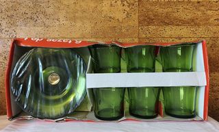 DURALEX VERDE VINTAGE - JUEGO TAMAÑO TÉ