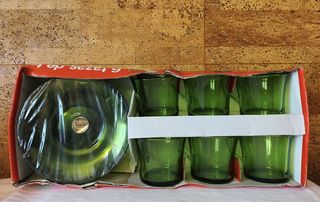 DURALEX VERDE VINTAGE - JUEGO TAMAÑO TÉ