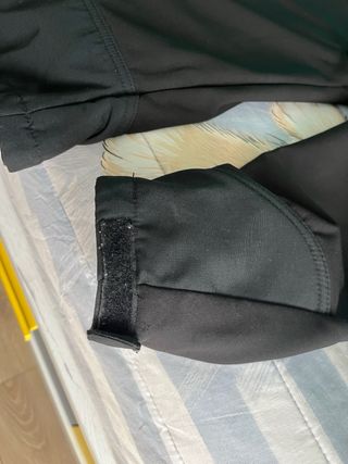 Chaqueta cortavientos negra