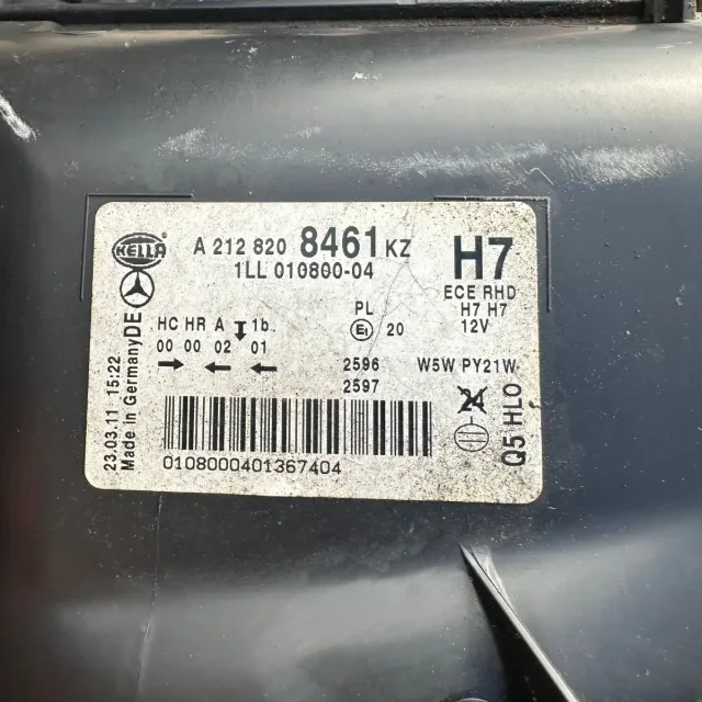 Faros Mercedes W212