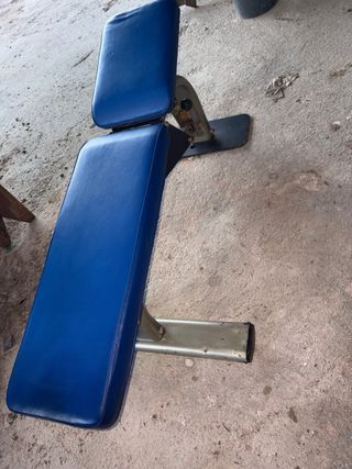 Banco de pesas ajustable