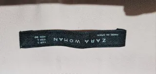 Pantalón rosa Zara Talla L (40)