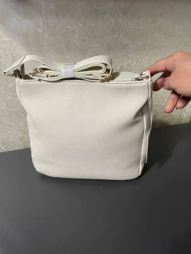 Borsa Enrico Coveri beige chiaro donna nuova