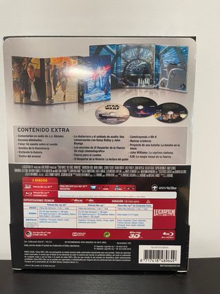 Star Wars El Despertar de la Fuerza 3D Blu-ray