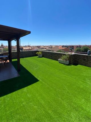 Césped artificial reciclado