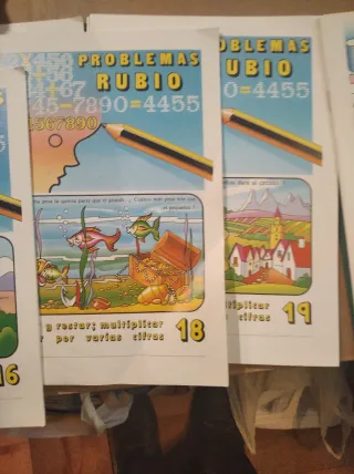 Cuaderno de problemas rubio