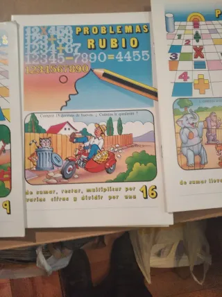 Cuaderno de problemas rubio