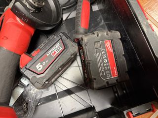 Amoladora angular radial M18 FUEL 125mm, dos bater