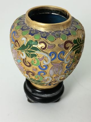 Vasi Cinesi Cloisonné Champlevé