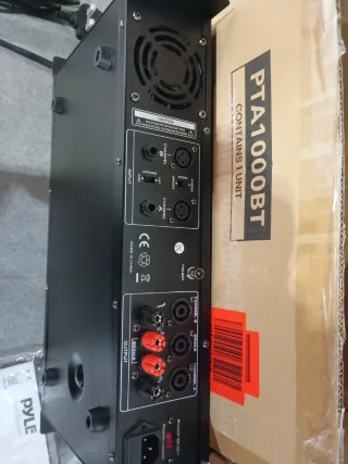 Amplificador Pyle Bluetooth 2 Canales 2000W Rack
