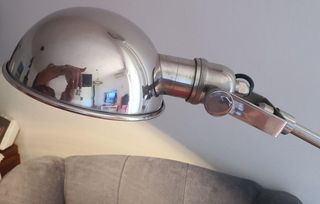 Lámpara Pie Industrial Diseño Ajustable