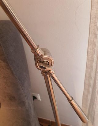 Lámpara Pie Industrial Diseño Ajustable