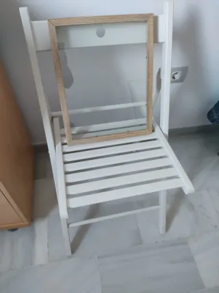 Marco de fotos madera y cristal