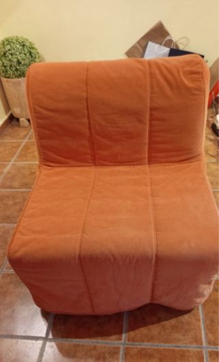 Sofá Cama IKEA Naranja Sin Usar