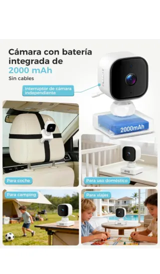 Cámara de Vigilancia Bebé GHB 5 HD