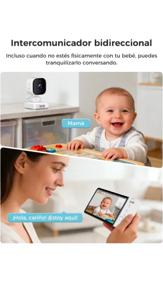 Cámara de Vigilancia Bebé GHB 5 HD