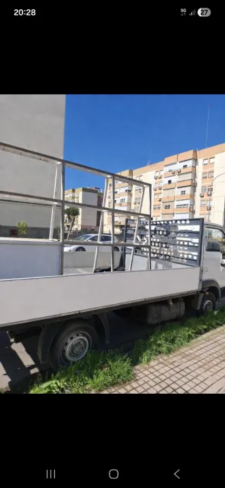 Estructura para camión para cristales