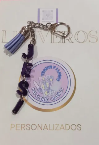 Llavero personalizado nombre Jesi