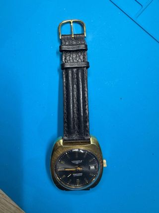 Longines Record Automatico Vintage Oro Grigio