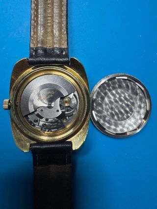 Longines Record Automatico Vintage Oro Grigio
