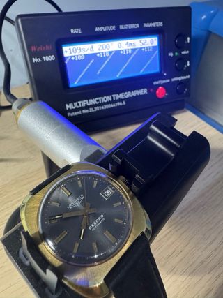 Longines Record Automatico Vintage Oro Grigio