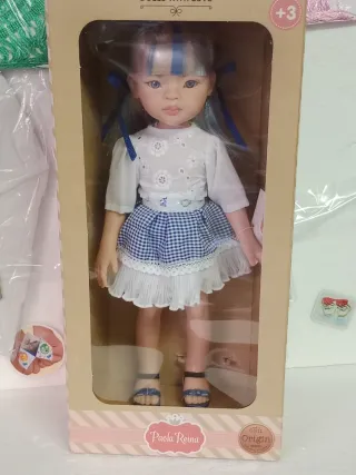 M.paola reina de 32 cm.la grande con caja nueva