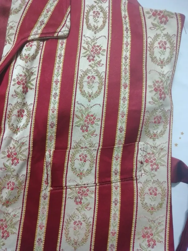 Chaleco Regional Dorado y Rojo