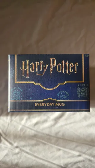 Caneca Harry Potter Azul Dourada