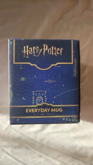 Caneca Harry Potter Azul Dourada