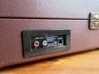 Giradischi portatile Muse MP3 con batteria e altoparlante