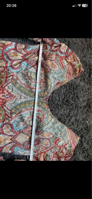 Vestido Flamenca Talla 44 Multicolor