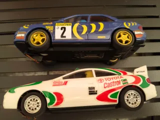 Macchine Scalextric Toyota e Subaru