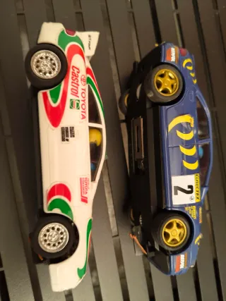 Macchine Scalextric Toyota e Subaru