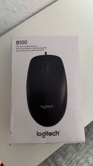 Ratón Logitech B100 con cable
