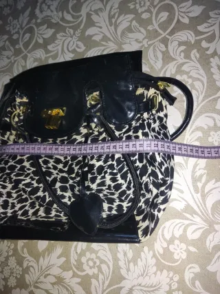 Bolso de mano estampado