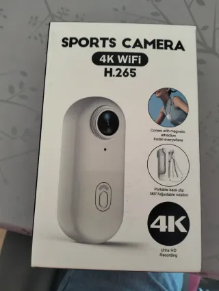 Mini cámara deportiva 4K
