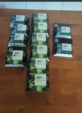 Cartucho HP 301XL Negro