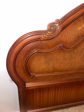 Cabecero de madera para cama de matrimonio